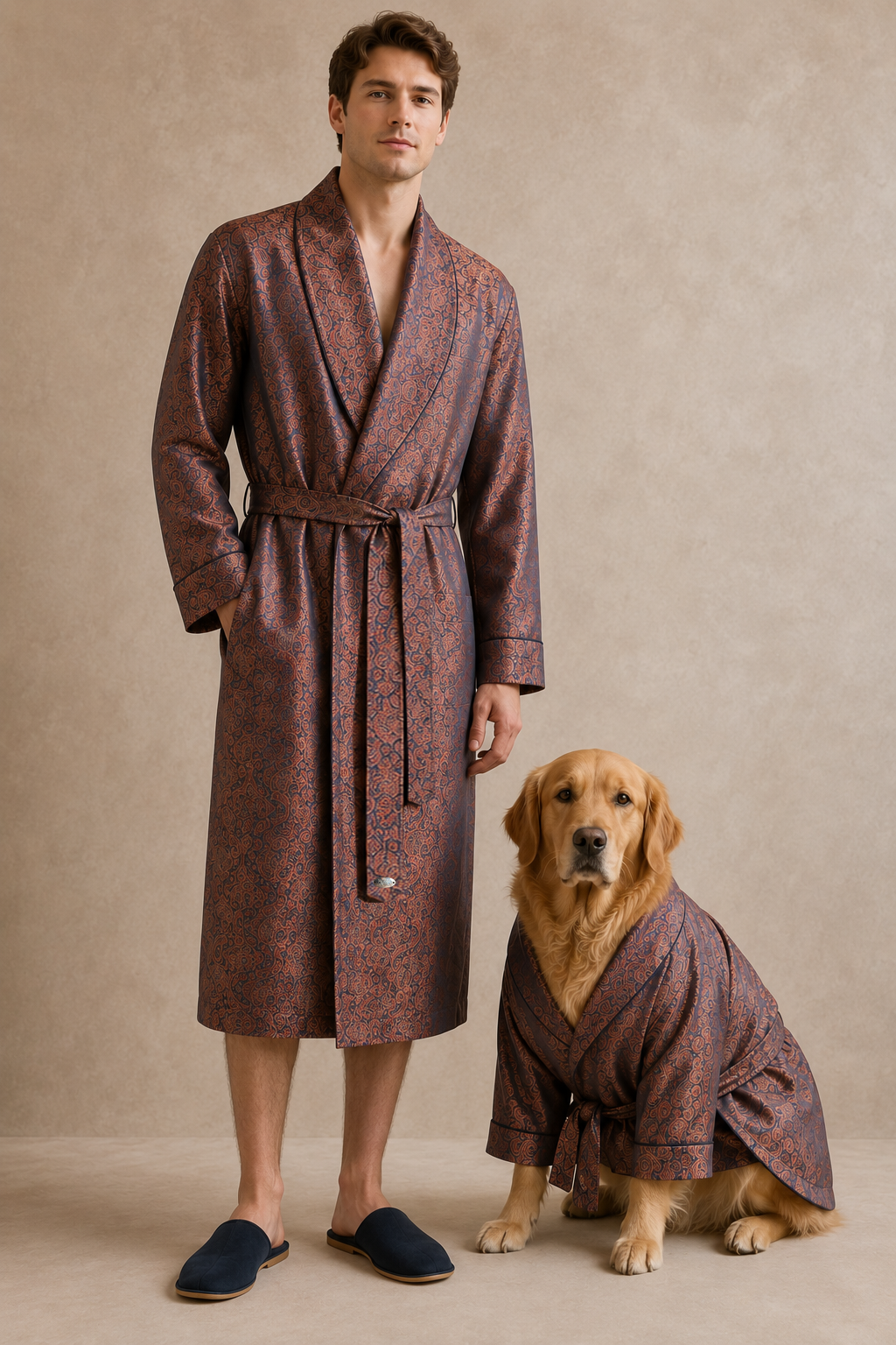 Paisley Hound Gown