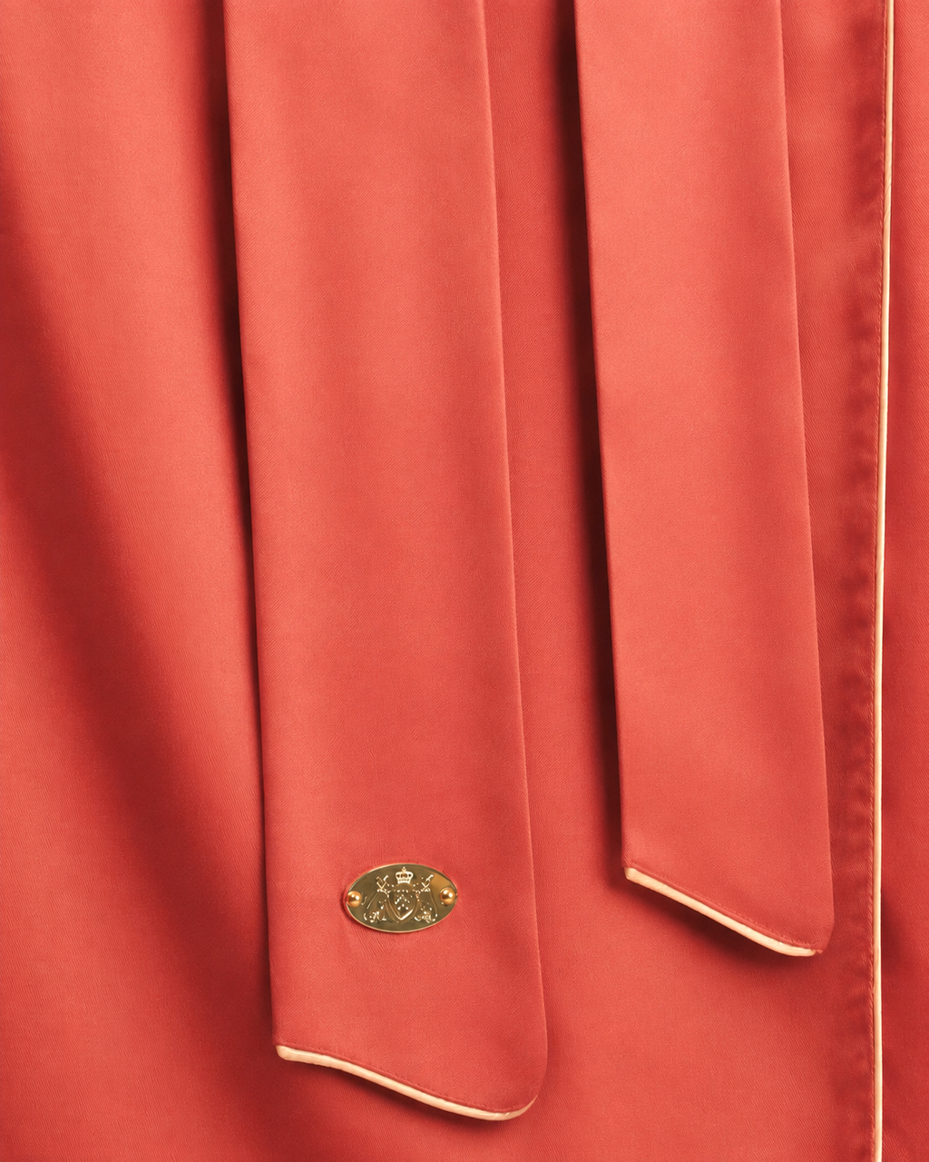 Ashbourne Terracotta Dressing Gown